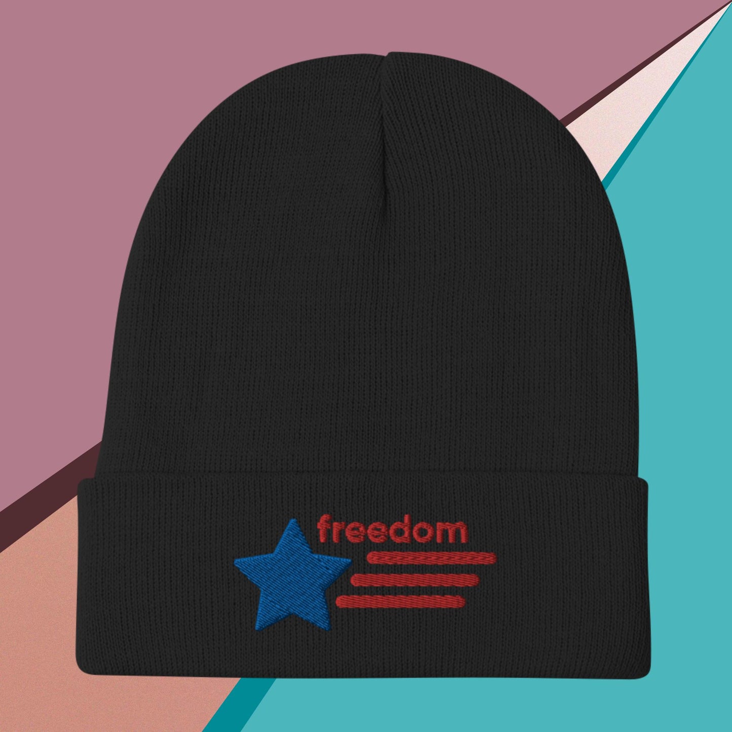 Embroidered Beanie